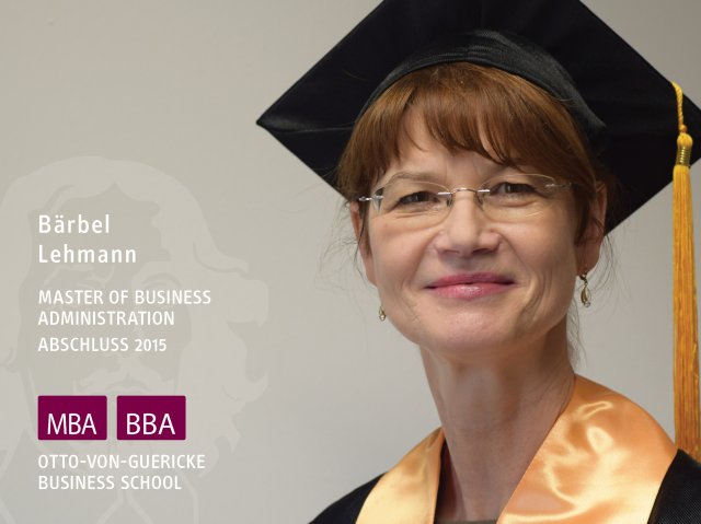 Bärbel Lehmann (MBA-Abschluss 2015)